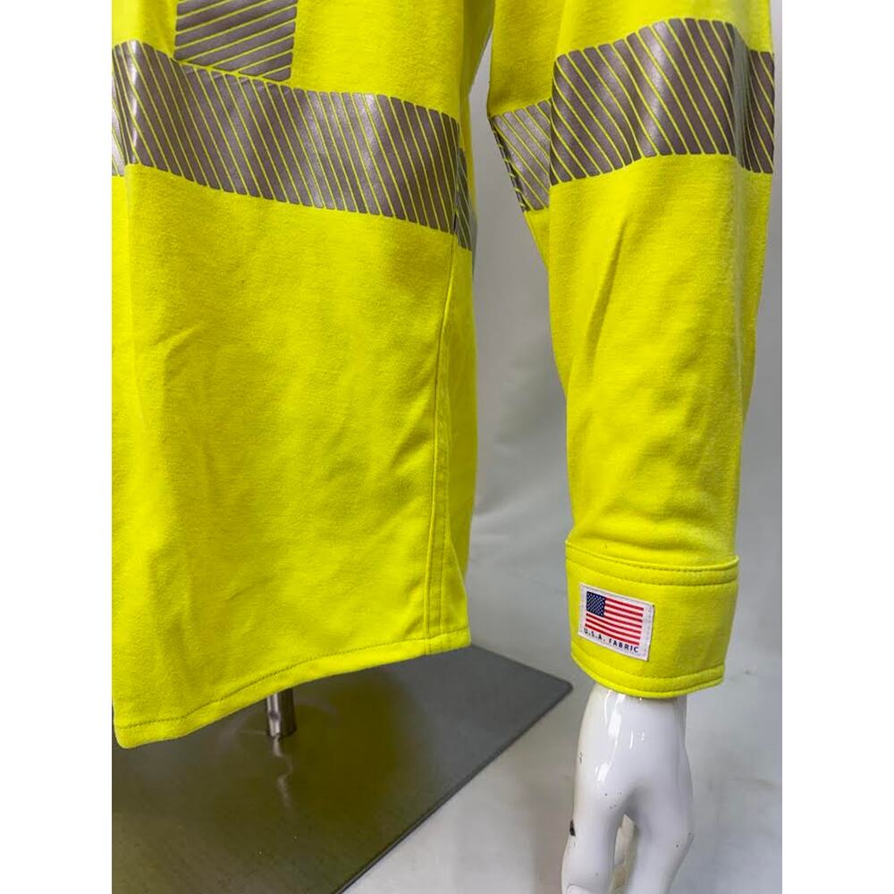 NEW!‎ LAKELAND ISH65DH29RT-LG Westex DH FR Shirt, Hi-Vis LG/TL - Picture 9 of 12